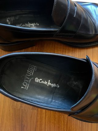 Zapatos Lottusse Negros Hombre