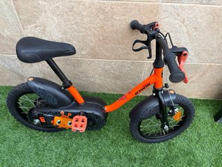 Bicicleta infantil B'Twin 14” naranja