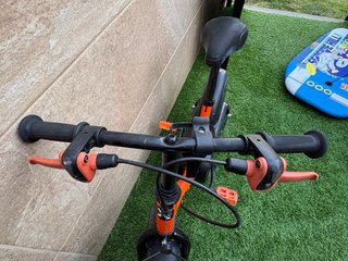 Bicicleta infantil B'Twin 14” naranja