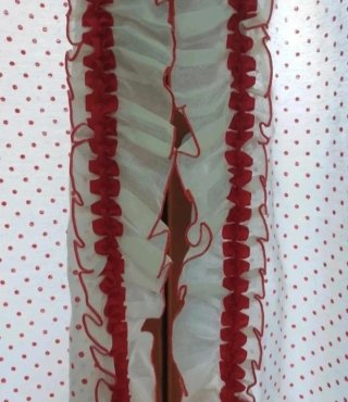 2 Tende lunghe. Misure: 60x230 cm