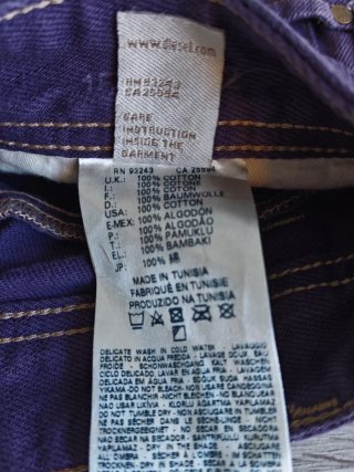 Diesel jeans Darron slim W31 L32 viola y2k