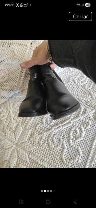 Botines negro