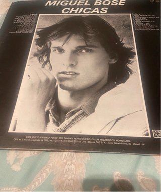 Vinilo Miguel Bose - Chicas