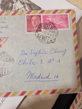 Sobres historia postal España. 100 aprox.