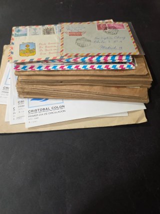 Sobres historia postal España. 100 aprox.