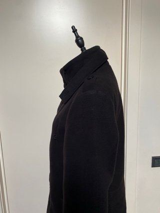 Cappotto nero uomo