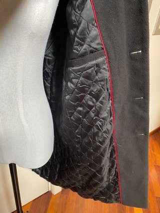 Cappotto nero uomo
