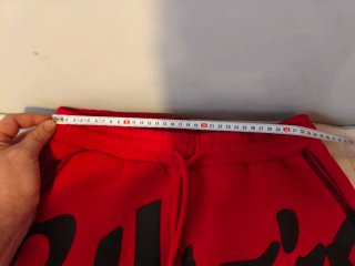 Conjunto sudadera pantalón chándal rojo New Yorker