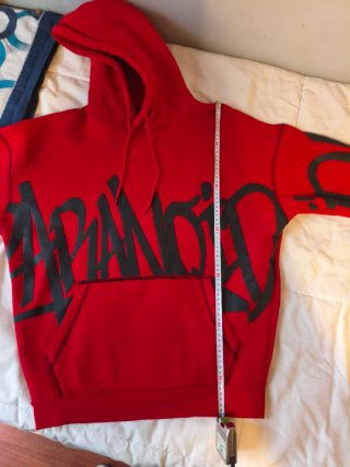 Conjunto sudadera pantalón chándal rojo New Yorker