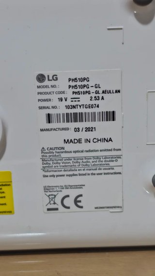 Proyector LG CineBeam PH510PG