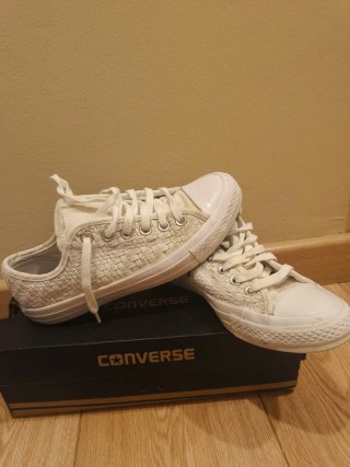 Zapatillas Converse Blancas Tejidas