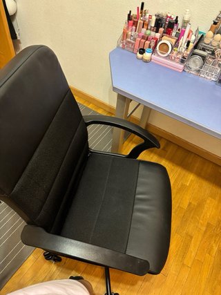 Escritorio y Silla Negra/Azul