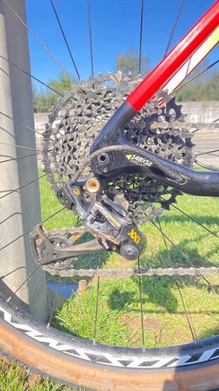 Bicicleta Rockrider XC 900 material topo de gama