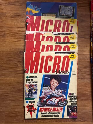 Revistas Micro Mania Segunda Época Números 1-5