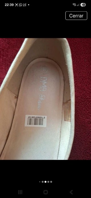 Bailarinas dmb beige