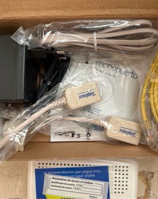 Router Monoporta Telefónica ADSL Ethernet