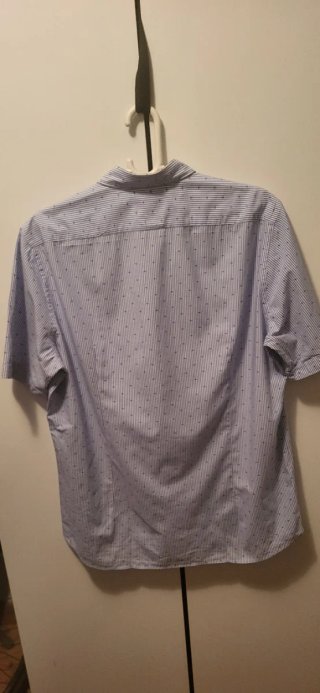 Camisa BOSS Rayas Manga Corta Talla L