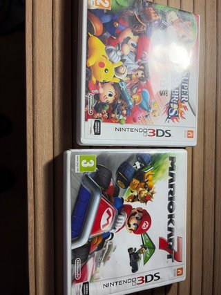 Super Smash Bros. y Mario Kart 7.