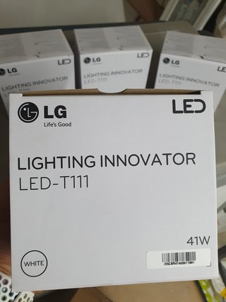 Lote 4 Focos LED LG T111 41W (4000K) + Drivers