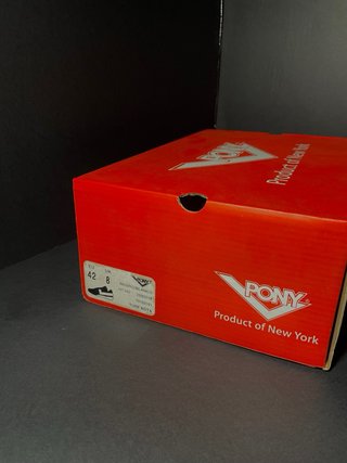 Zapatillas de fútbol Pony negras y grises