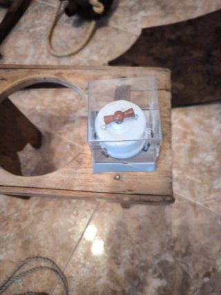 Interruptores de porcelana vintage