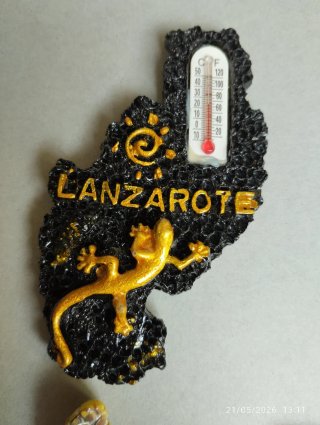 Imanes de nevera Lanzarote y Tenerife