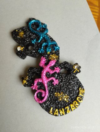 Imanes de nevera Lanzarote y Tenerife