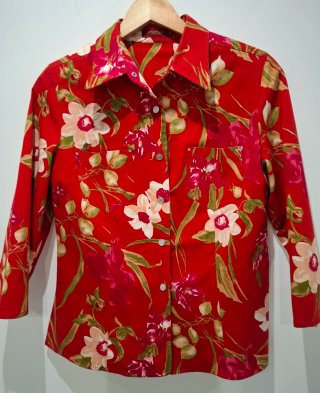 Camisa Burberry Mujer Estampado Floral