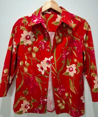 Camisa Burberry Mujer Estampado Floral