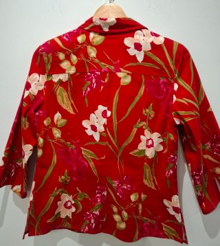 Camisa Burberry Mujer Estampado Floral