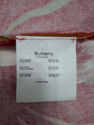 Camisa Burberry Mujer Estampado Floral