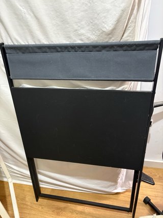 Mesa plegable con bolsillos