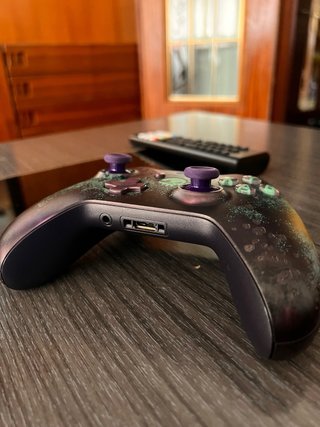 Mando Xbox One Personalizado Morado y Verde