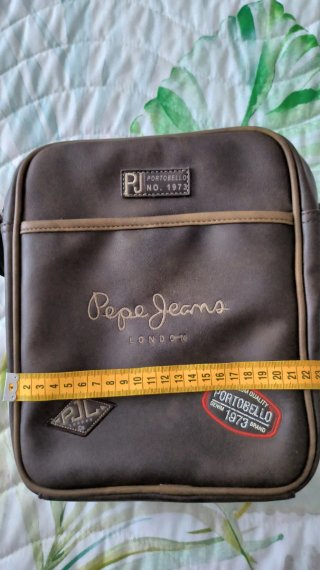 Bolso Pepe Jeans Portobello Piel Marrón nuevo