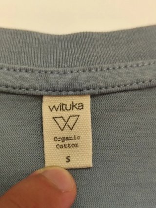 T-shirt Wituka Azul Estampada Homem S