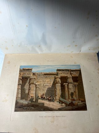 Antichi libri in pelle dell'Egitto del XIX secolo di Jorge Ebers
