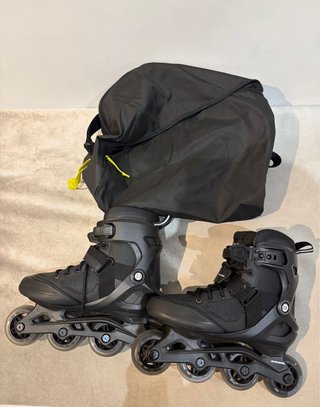 Patines en línea talla 39 negros