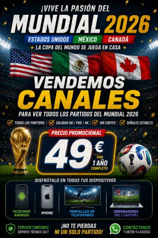 Servicios TV para Smart TV Mundial 2026