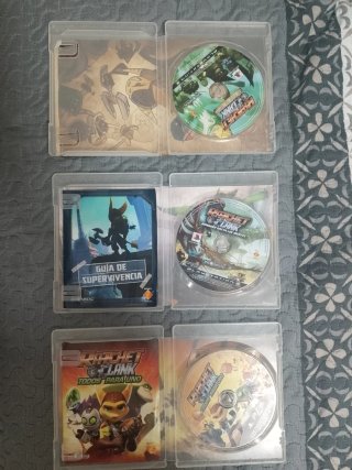Juegos PS3 Ratchet & Clank (3 Und)