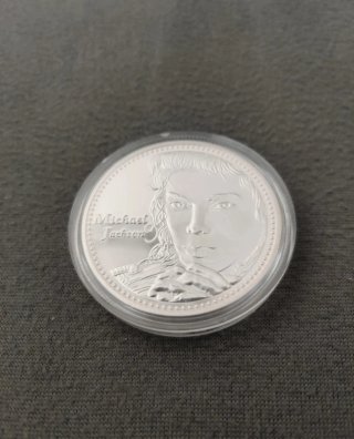 Moneda Coleccionista Michael Jackson