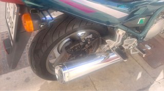 Yamaha XJ 900 S Diversion Verde/Morado