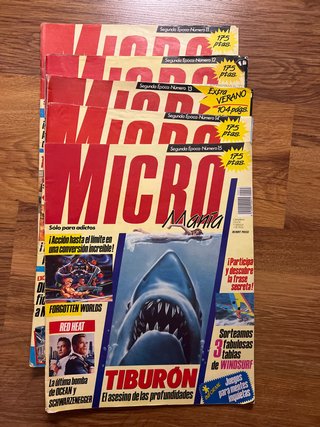 Revistas Micro Mania Segunda Época Núm. 11 a 15
