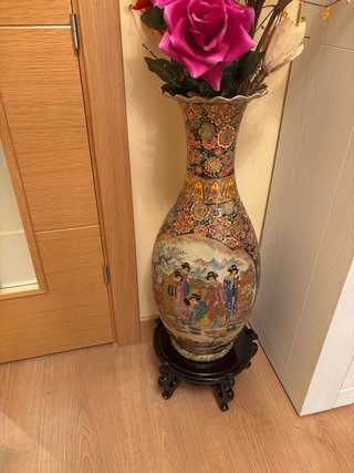 Jarrón Cerámica Decorativo Grande