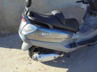 Piaggio 8482 soporte escape x9 125 evolution