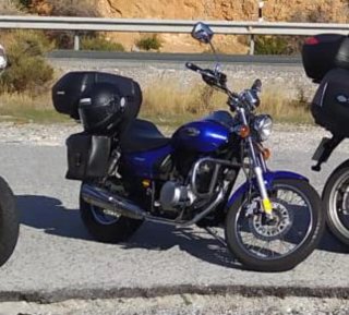 Kawasaki Eliminator 125 Azul