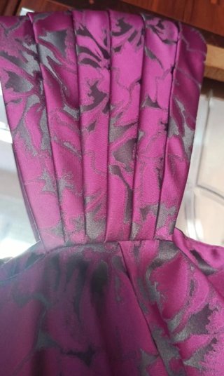 Vestido para evento o ceremonia color buganvilla