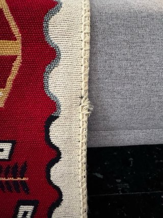 Tappeto Kilim in Cotone 80x200cm - Difetto