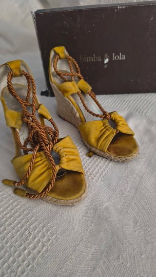 Cuñas esparto Bimba y Lola