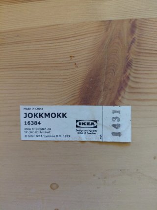 4 Sillas de Madera Ikea barnizadas