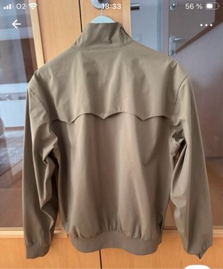 Chaqueta Harrington Fred Perry Marrón